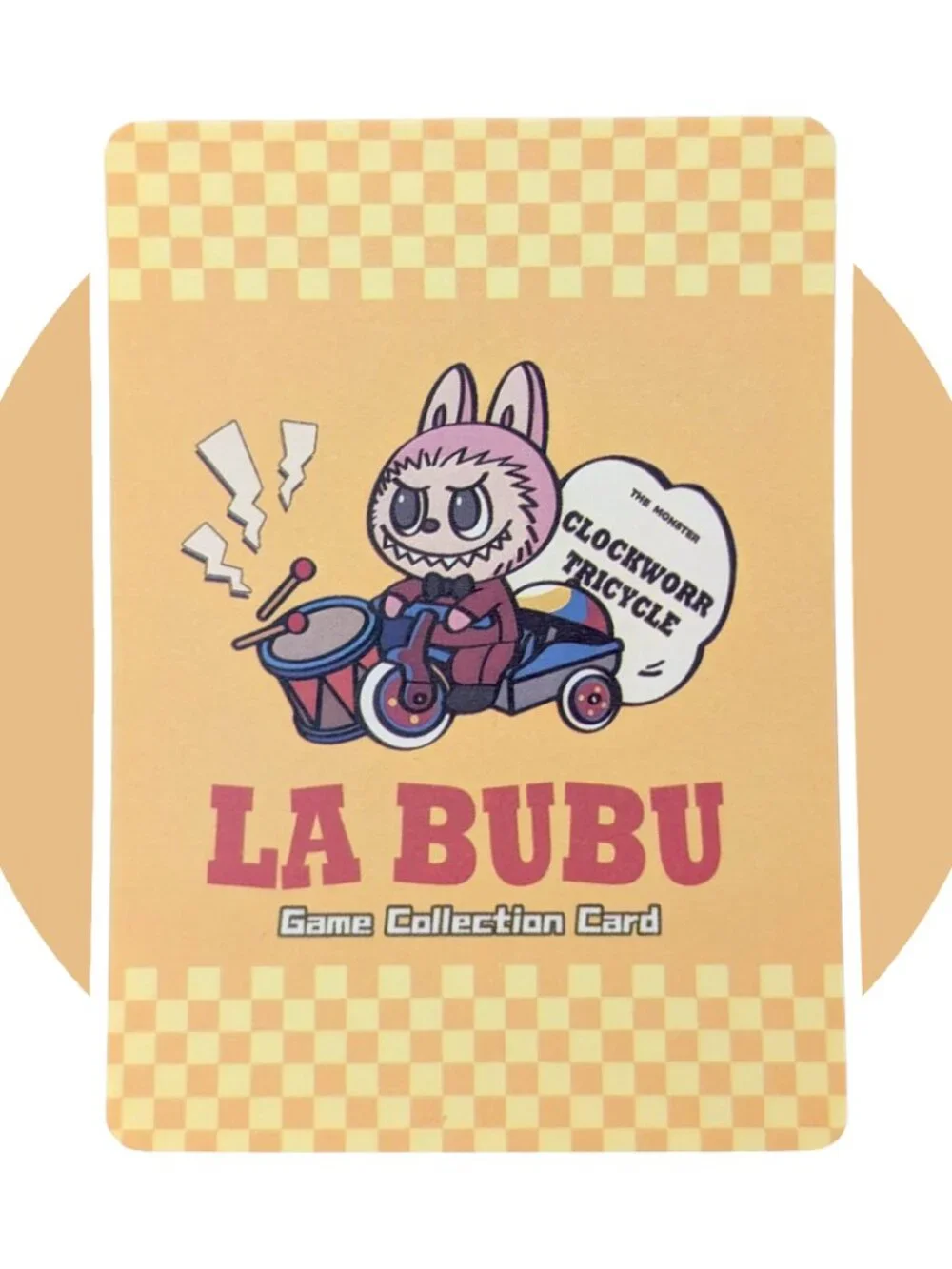Labubu Game Collection Card (CX19): Dinosaur Monster Sleeping LABU-079